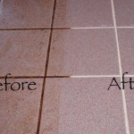 how to clean mildew from shower grout